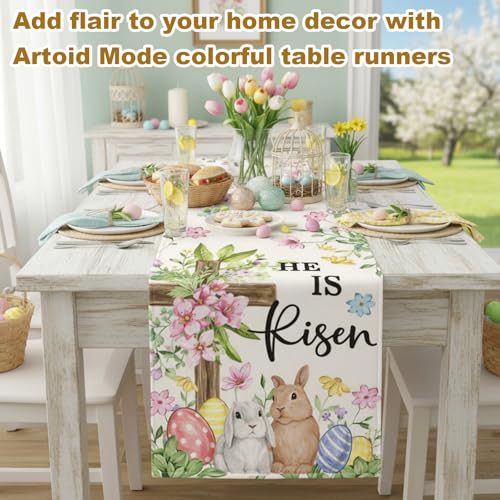 Easter Table Runner for Spring Dining Decor - 1 Piece