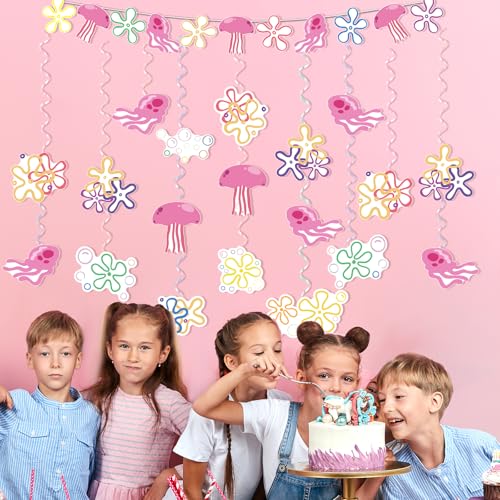 Under the Sea Jellyfish Party Decorations Set - 61PCS Ocean Theme