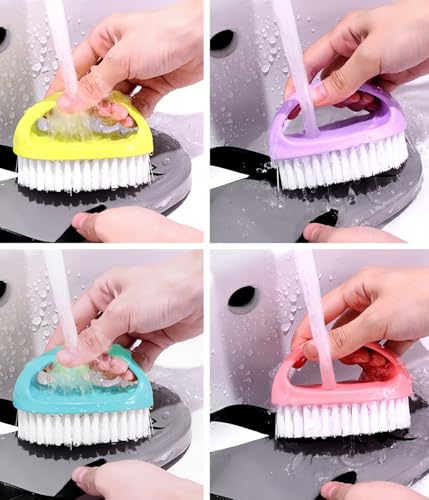 4-Pack Multi-Purpose Cleaning Brushes for Home and Office