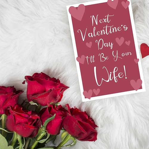 Funny Valentine's Day Card for Fiancé - Romantic Gift