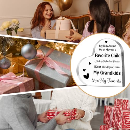Grandparents Acrylic Sign Plaque - Thoughtful Gift for Grandma & Grandpa