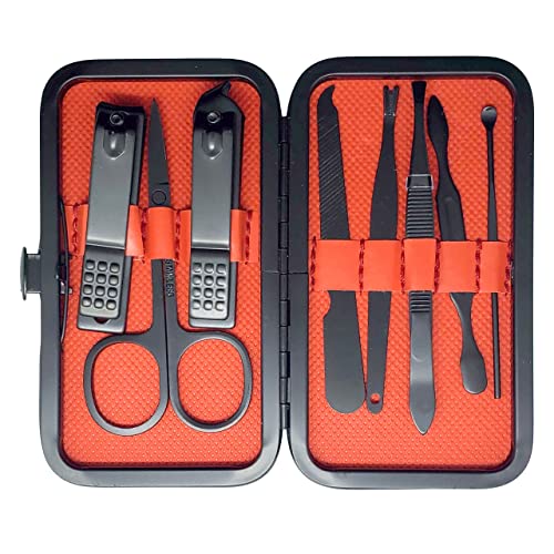 P2P Nails 8-Piece Stainless Steel Nail Clipper & Manicure Grooming Kit