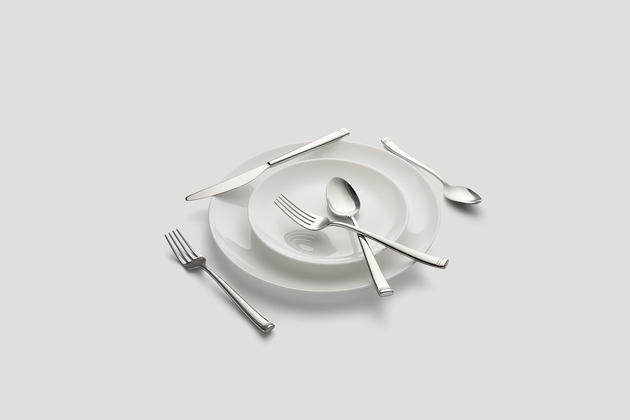 Cambridge 348820CNW12R Kingsland Mirror 20-Piece Flatware Set
