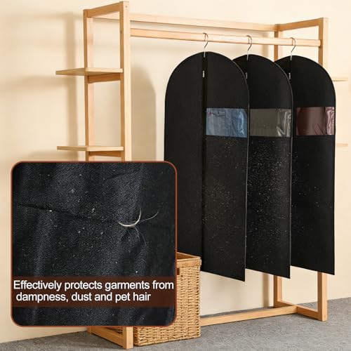 Guirnd 45-Inch Hanging Garment Bags - 2 Pack Travel & Storage Dress Cover
