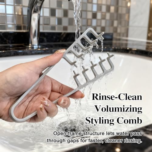 Gmlawsc Wide-Tooth Volumizing Texture Comb for Men – Root Lift Hair Styling Tool