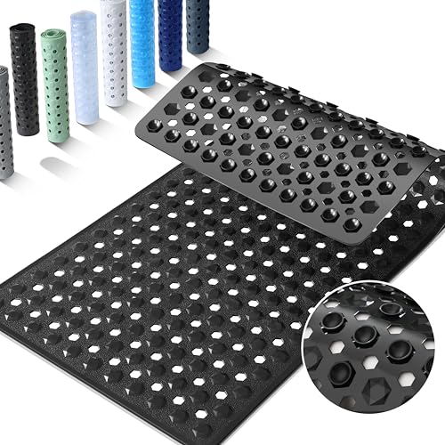Yimobra Non-Slip Bathtub Mat 34.5" x 15.5" - Soft, Washable & Safe