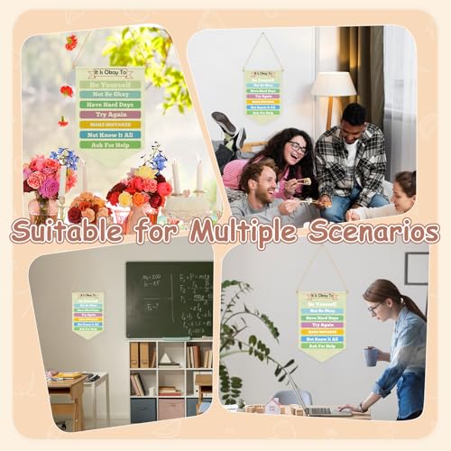 Inspirational Wall Banner for Kids - Positive Affirmation Decor
