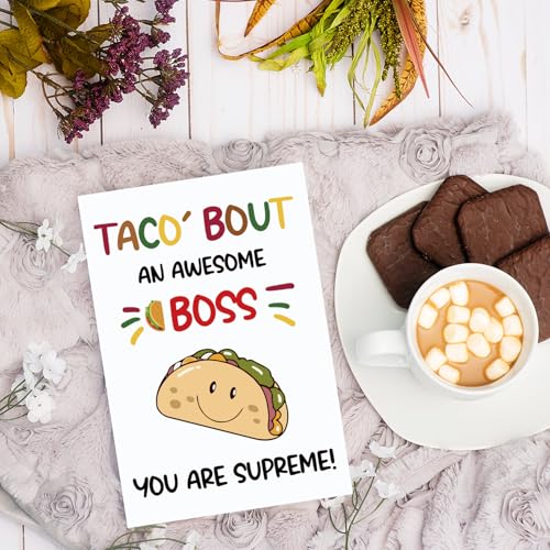 Funny Boss's Day Card – Quality Birthday & Retirement Card for Boss