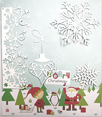 Merry Christmas Metal Cutting Dies for Scrapbooking & Card Making
