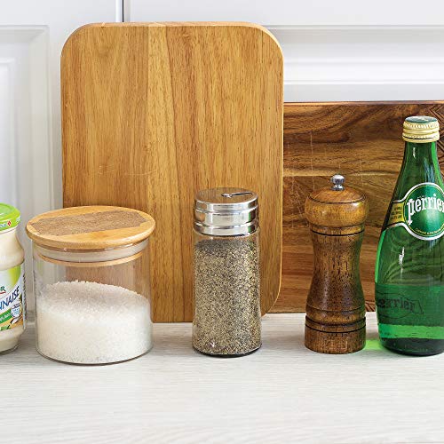 Fox Run 6 oz Glass Spice Jar with Stainless Steel Rotating Shaker Lid