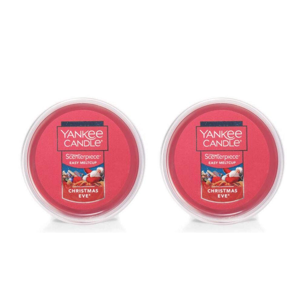 Yankee Candle Lot of 2 Christmas Eve Scenterpiece Easy MeltCup