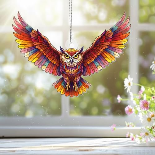 Animal Lover Christmas Ornament - Owl Holiday Decor - Merry Xmas 2026