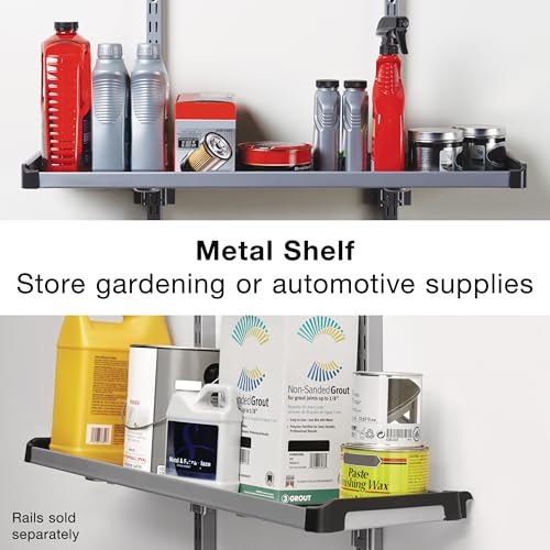 Rubbermaid FastTrack Large Shelf for Garage Organization, Holds 50 lbs
