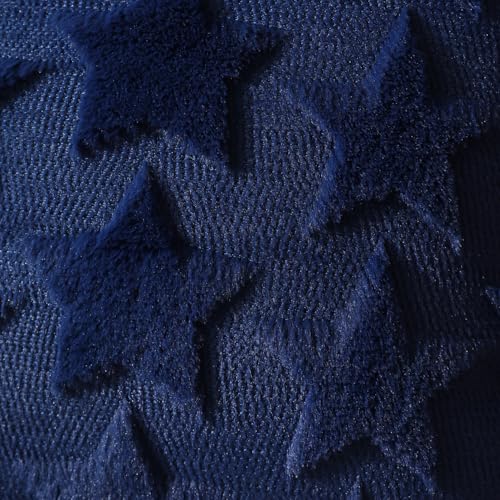 4th of July Pillow Covers 18x18 inch Set of 2 Blue Stars Decor