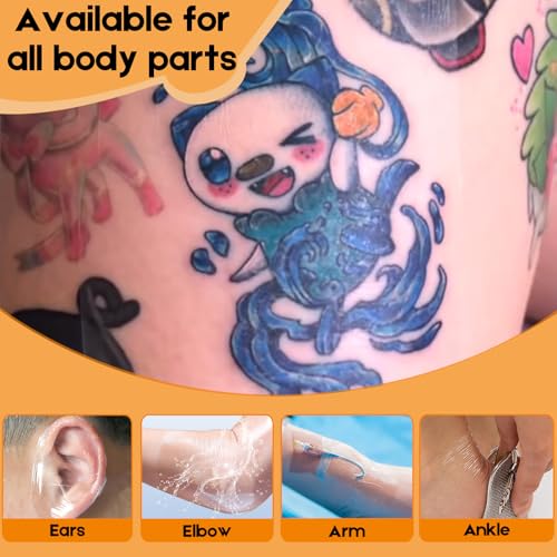 Romlon Tattoo Aftercare Bandage 10pcs 5.9x3.9 Waterproof Film