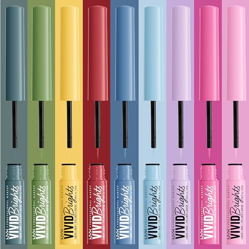 NYX Professional Makeup Vivid Brights Liquid Eyeliner - Sneaky Pink