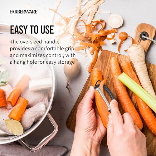 Farberware Pro2 Euro Vegetable Peeler - Stainless Steel with Bud Remover