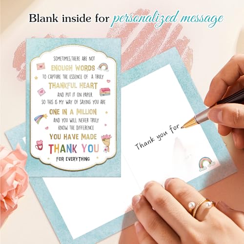 FLYAB Thank You Card 5.5"x8" with Envelope - One in a Million