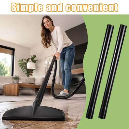 2 Pack 1.25 Inch Vacuum Extension Wands for Shop-Vac Wet Dry Vacuums
