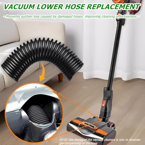 Replacement Lower Hose for HV322 HV321 HV320 HV300 Vacuums - 1.25"
