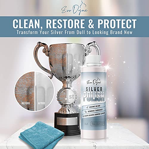 Evo Dyne Silver Polish 8 oz - Jewelry & Silver Tarnish Remover