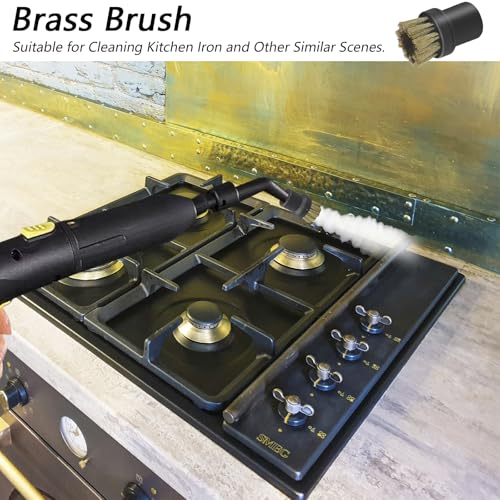 5 PCS Steam Cleaner Brush Attachment Set for Karcher SC Series