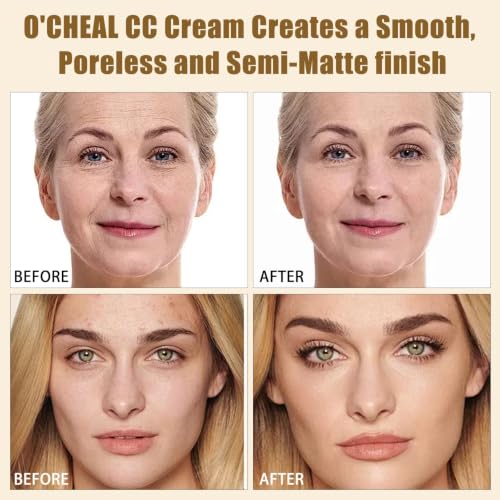 O'CHEAL Lightweight CC Cream SPF 50+ Foundation - Ivory