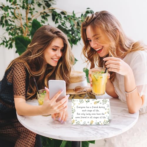 Romantic Friendship Birthday Card for Best Friend & Sister