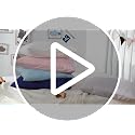 Toddler Travel Pillow Cases - 100% Egyptian Cotton, 2-Pack, Zipper Closure