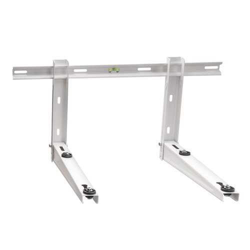 ICOOL Mini Split Wall Mounting Bracket for 9000-36000 BTU Universal Ductless Air Conditioners, Heat Pumps, Compressors & HVAC Systems, Outdoor Heavy Duty Foldable Wall Mount Condenser Bracket