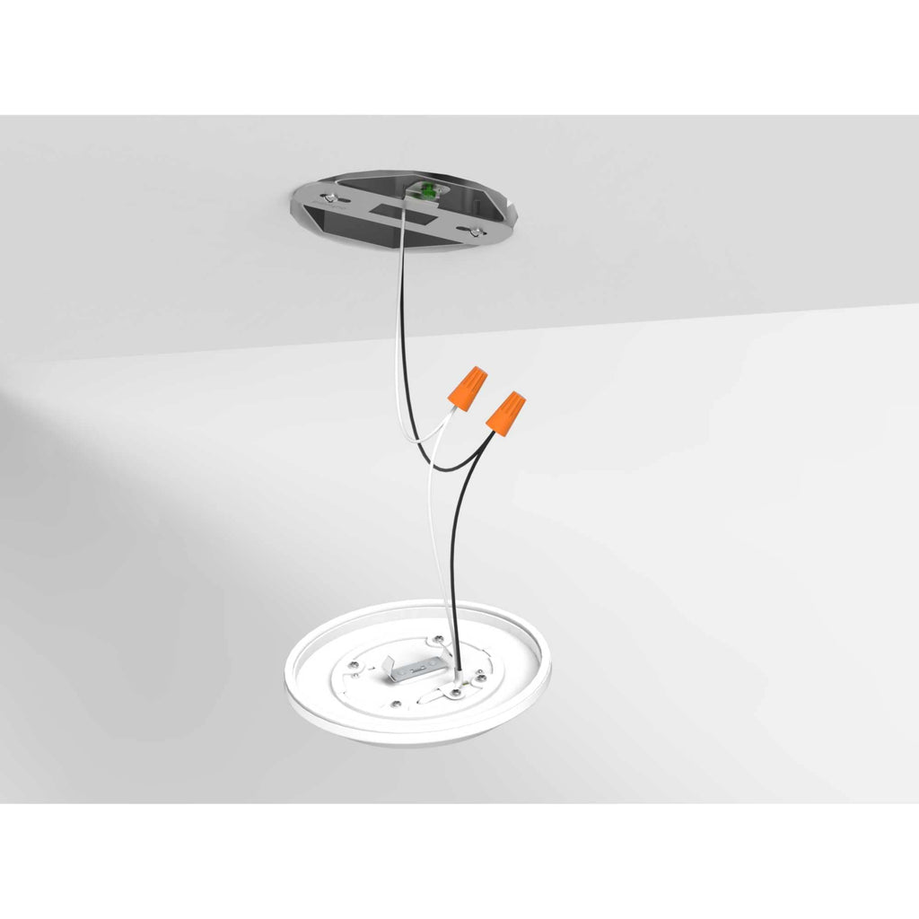 Progress Lighting 5-1/2-Inch Surface Mount LED Light, Intrinsic Collection, White, P810012-028-30