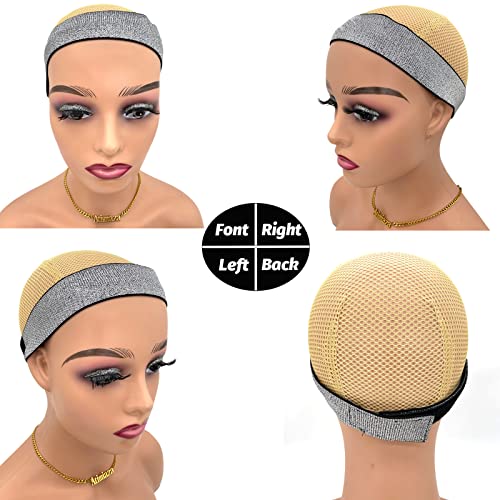 Atimiaza 3 Pcs Elastic Wig Bands for Lace Melting and Edge Laying