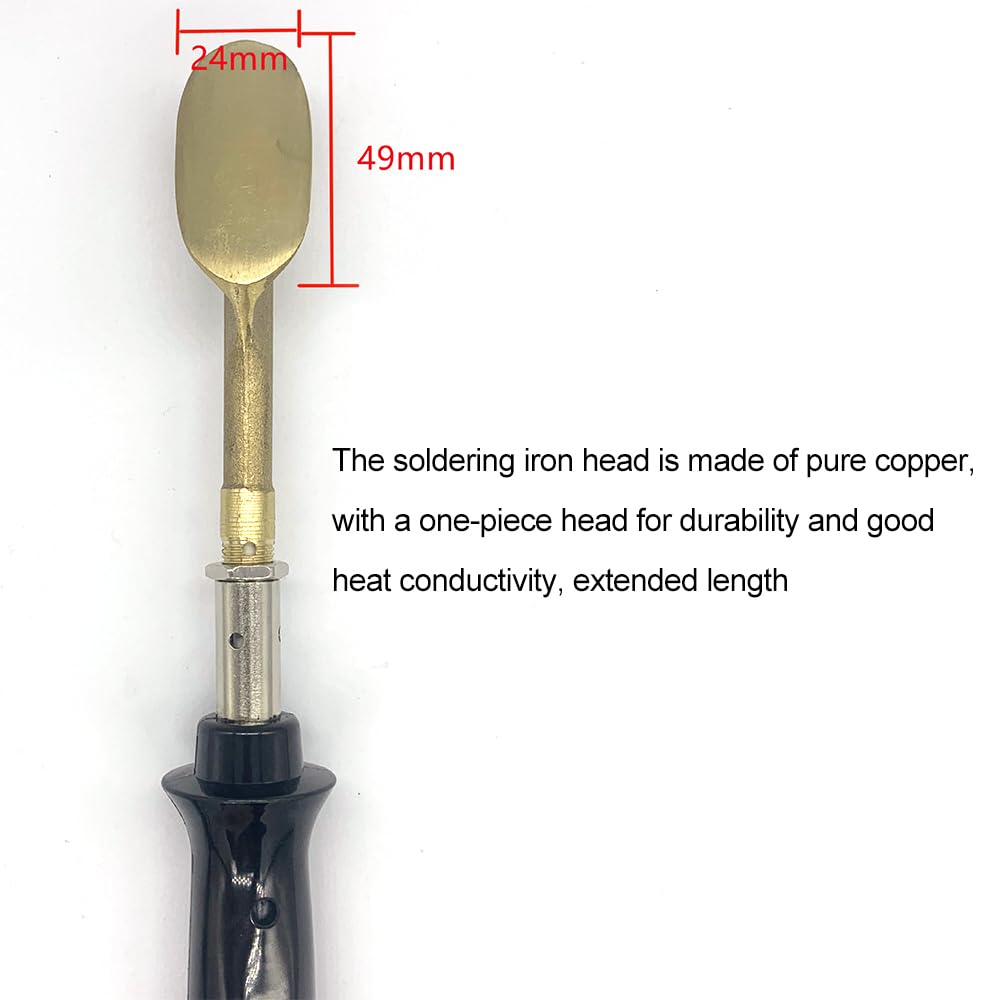50W 110V Portable Mini Electric Iron for Leather Clothing Bag Shoes Car Electric Soldering Iron Wrinkle Removal Leather Surface Craft Hand