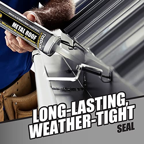 Titebond WeatherMaster Metal Roof Sealant, Copper - 9.5 oz Polymer Caulk