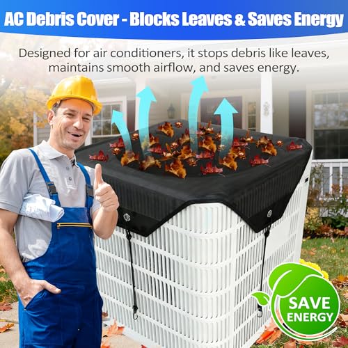 32"x32" Outdoor Air Conditioner Cover - Durable Mesh Protection