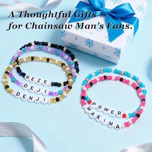 Chainsaw Man Cosplay Bracelets - Reze Arc Accessories for Denji & Makima