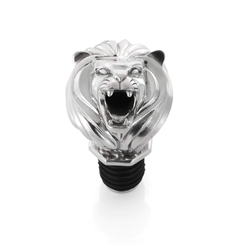 Royal Selangor Hand Finished Savannah Collection Pewter Lion Wine Pourer Gift