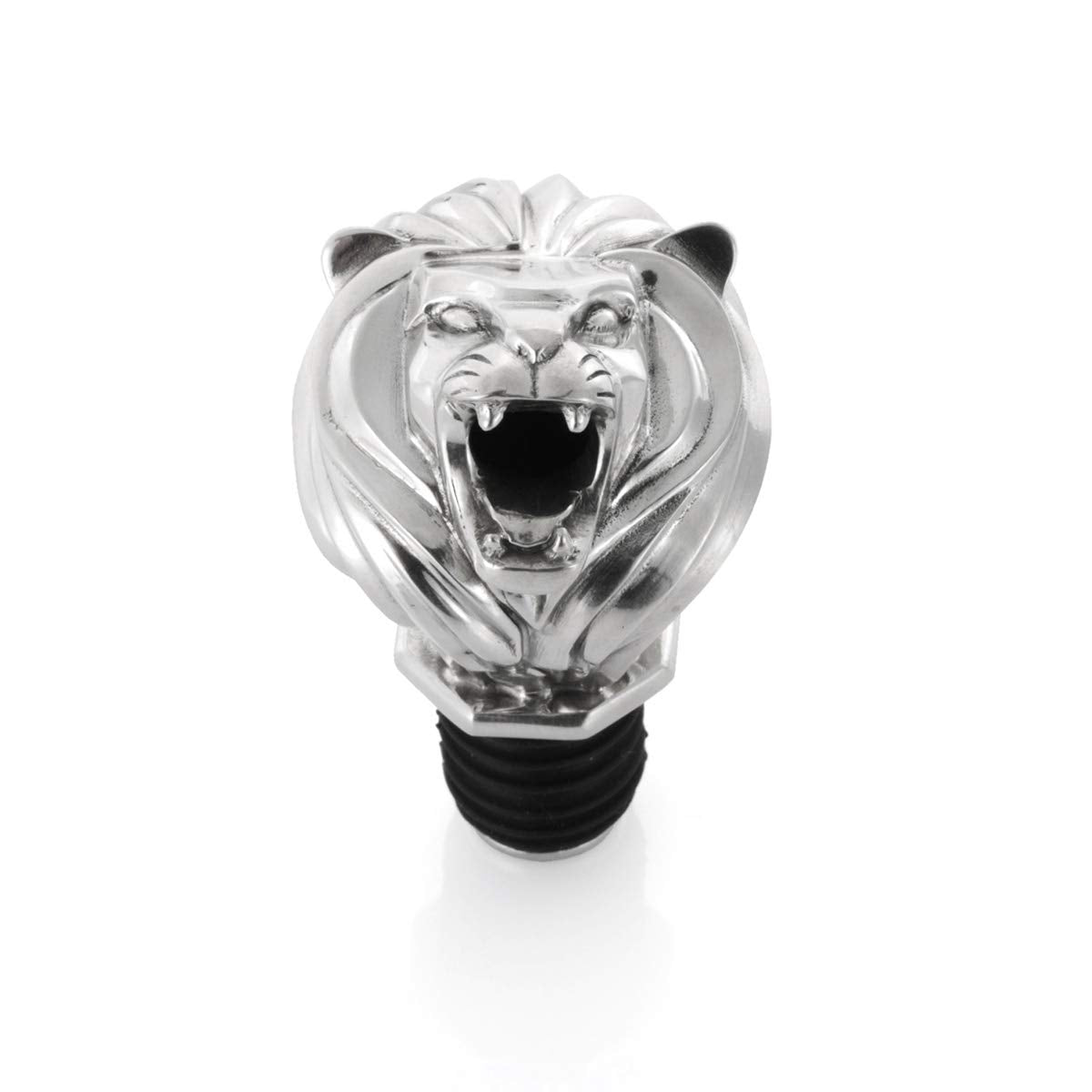 Royal Selangor Hand Finished Savannah Collection Pewter Lion Wine Pourer Gift