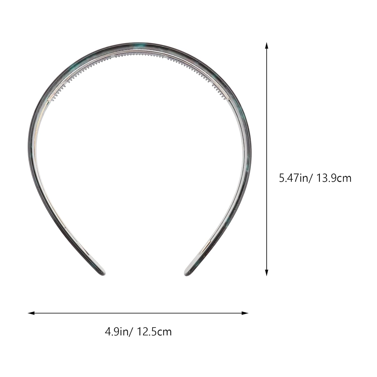 Uonlytech Hawksbill Pattern Headband - Non-Slip Hair Wrap Strips & Face Hairband | Stylish Hair Accessory