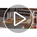 American Metalcraft 8-Inch Wide Rim Pizza Pan, 18-Gauge Aluminum