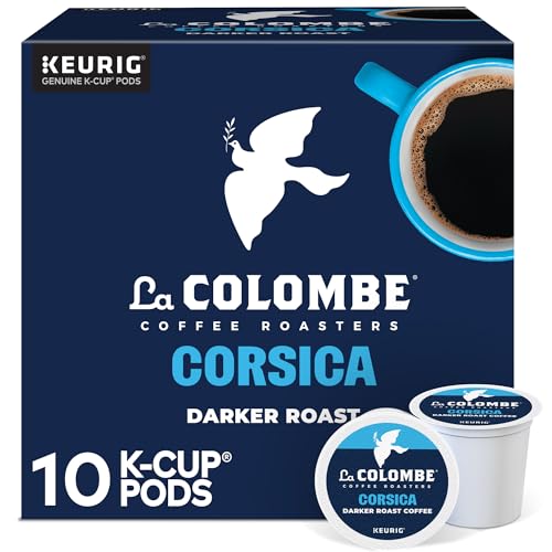 La Colombe Corsica Dark Roast Coffee K-Cup Pods - 10 Count, Single Serve