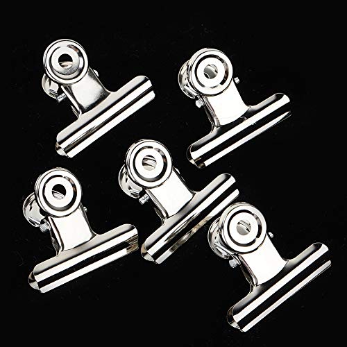 RBSD Stainless Steel Nail Extension Clips - 5pcs Gel Acrylic Pinching Tool