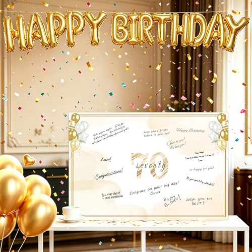 Funny 70th Birthday Card Gift Decoration - Li-387