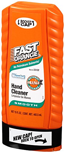 Fast Orange Smooth Lotion Hand Cleaner - 15 Fl Oz (Pack of 2) - Deep Cleans & Conditions