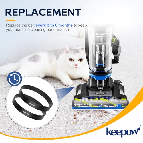 KEEPOW Vacuum Belt for Bissell CleanView Swivel Rewind Pet