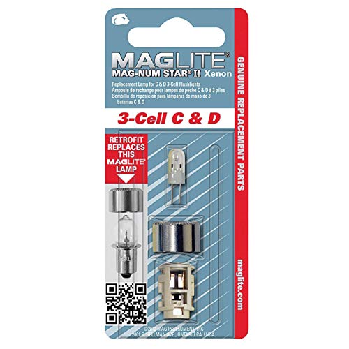 MagLite Mag-Num Star Xenon Replacement Bulb for C & D Flashlights