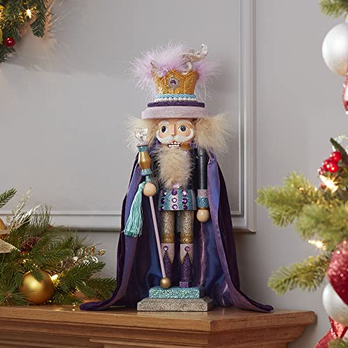 18-Inch Hollywood Turtle Doves Nutcracker - Festive Holiday Decor