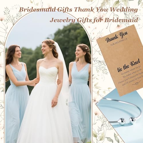 Bridesmaid Proposal Bracelet Jewelry Set for Bridal Party Favors