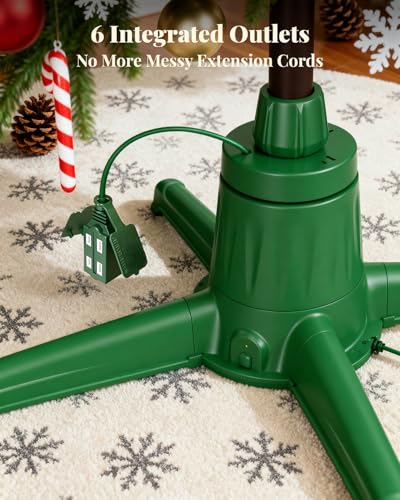 Christmas Tree Stand with Remote Control and Rotation for 9ft Trees