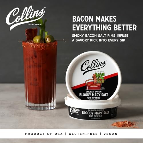 Smoked Bacon Bloody Mary Salt Rimmer - 4oz Cocktail Enhancer